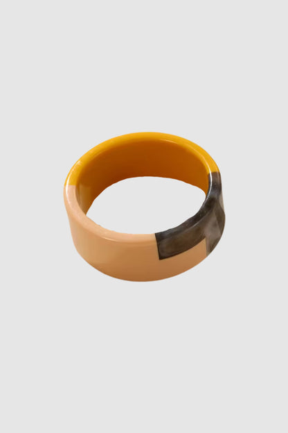 Geo Bangle (Beige)