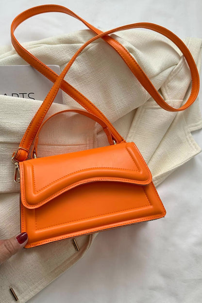 Edna Small Handbag (Orange)