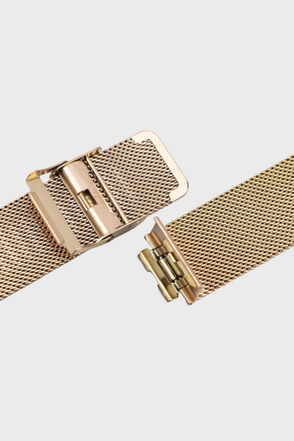 Chain Mesh Band (Brushed Rose Gold)