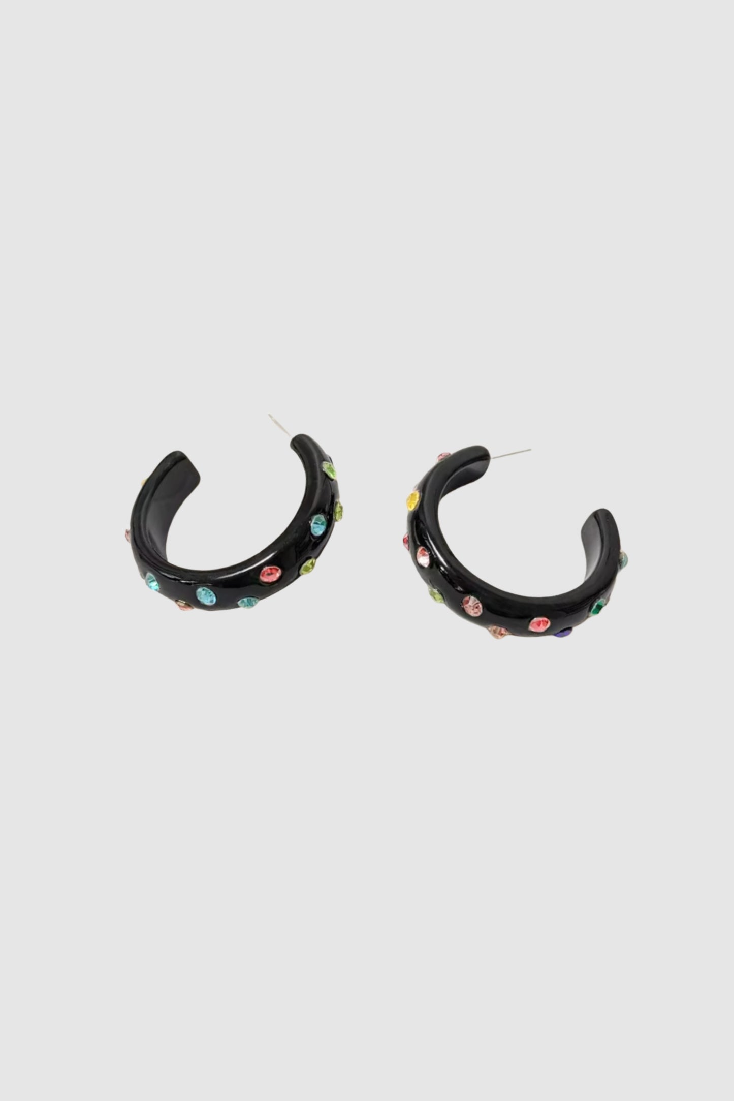 Bling Hoops (Black)