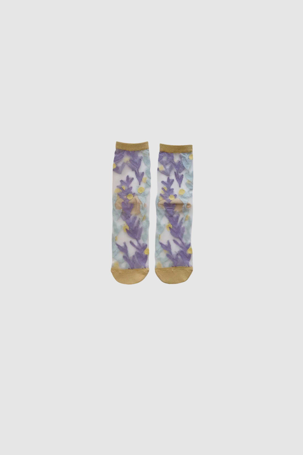 Pattern Sheer Socks (3)