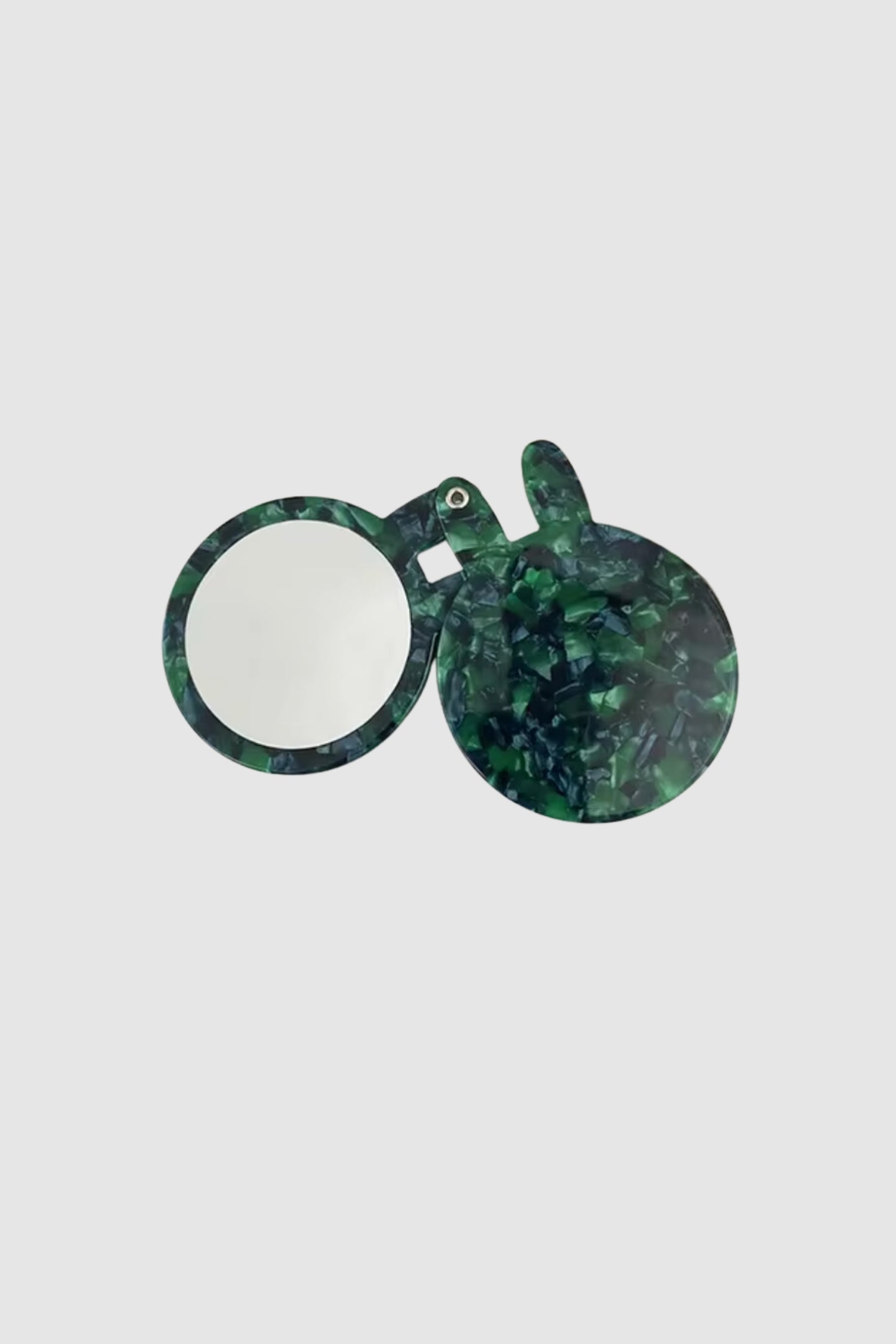 Bunny Compact Mirror (Green)