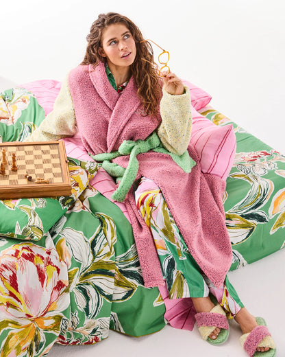 Candy Lane Sherpa Robe