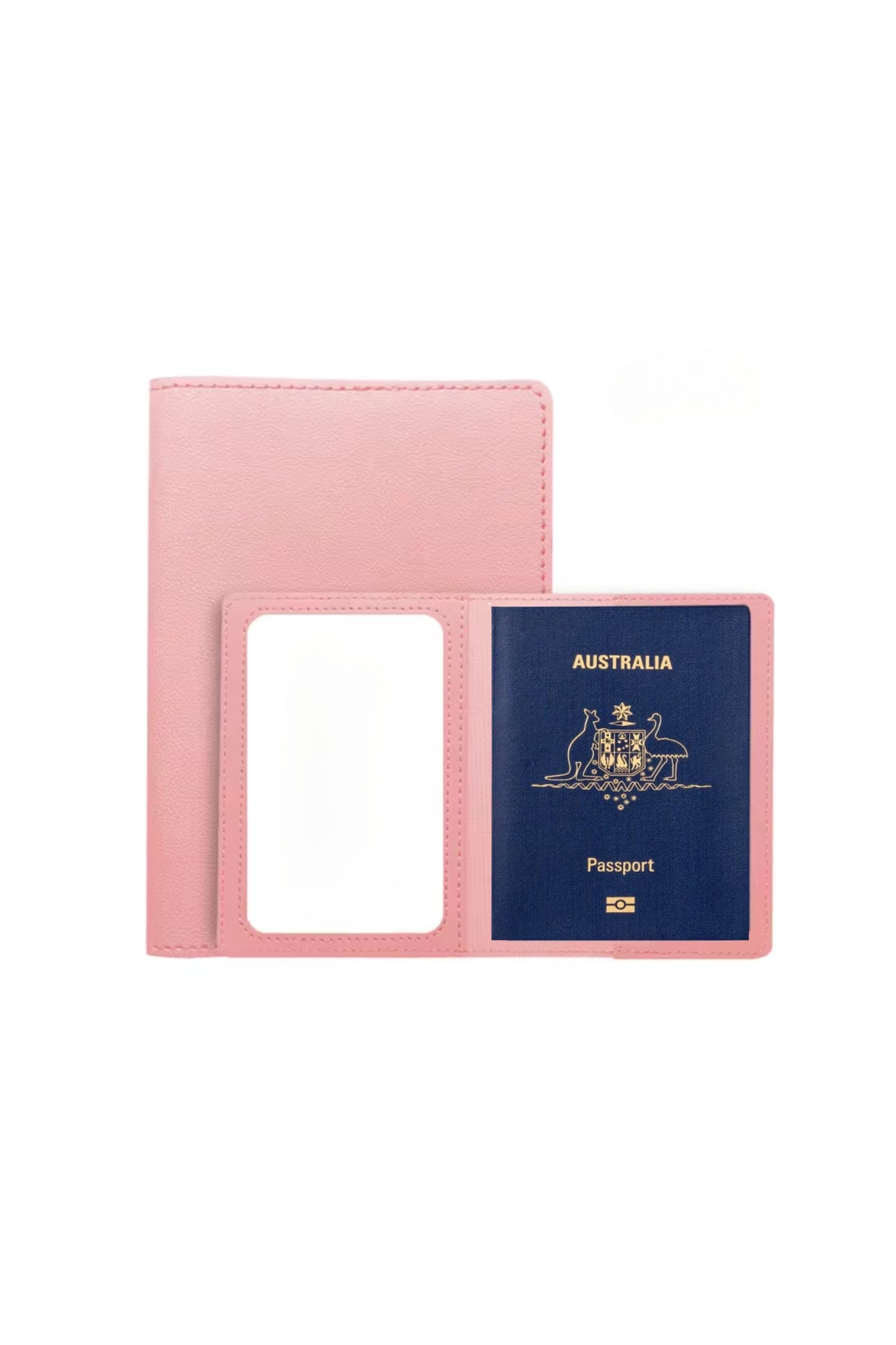 John Passport Holder (Blush Pink)