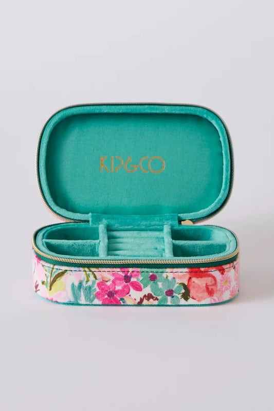 Alfresco Travel Velvet Jewellery Box