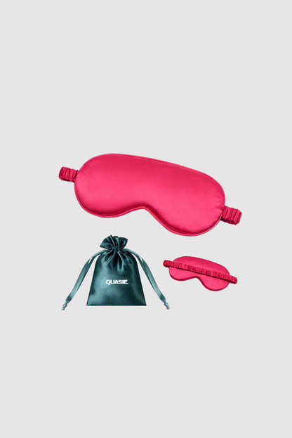 The Pixie Eye Mask (Deep Rose)