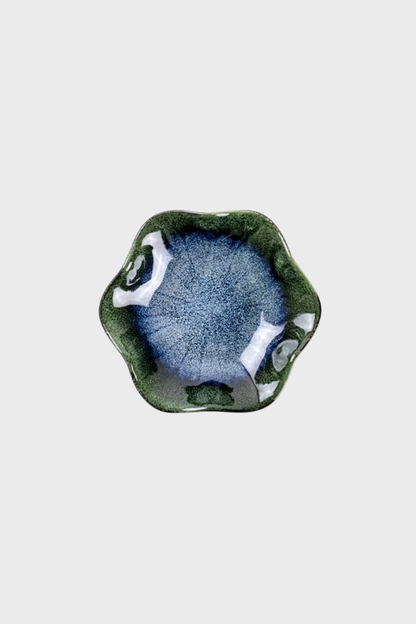 Flower Ring Dish (Blu Grn)