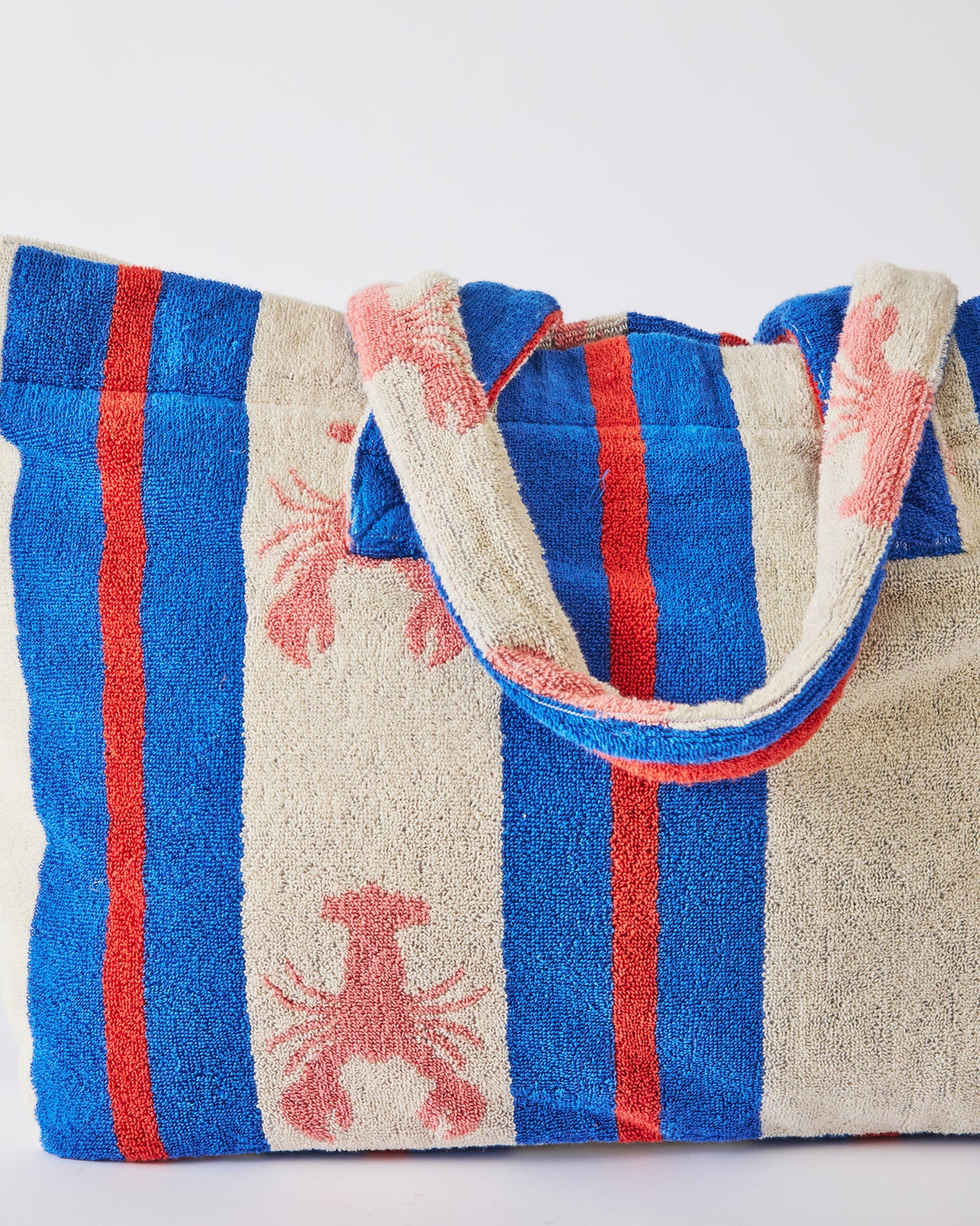 Oversized Beach Bag (Lobster Fan Club)