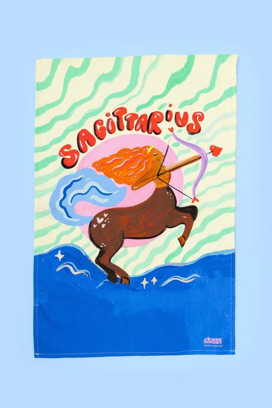 Zodiac Tea Towel (Sagittarius)