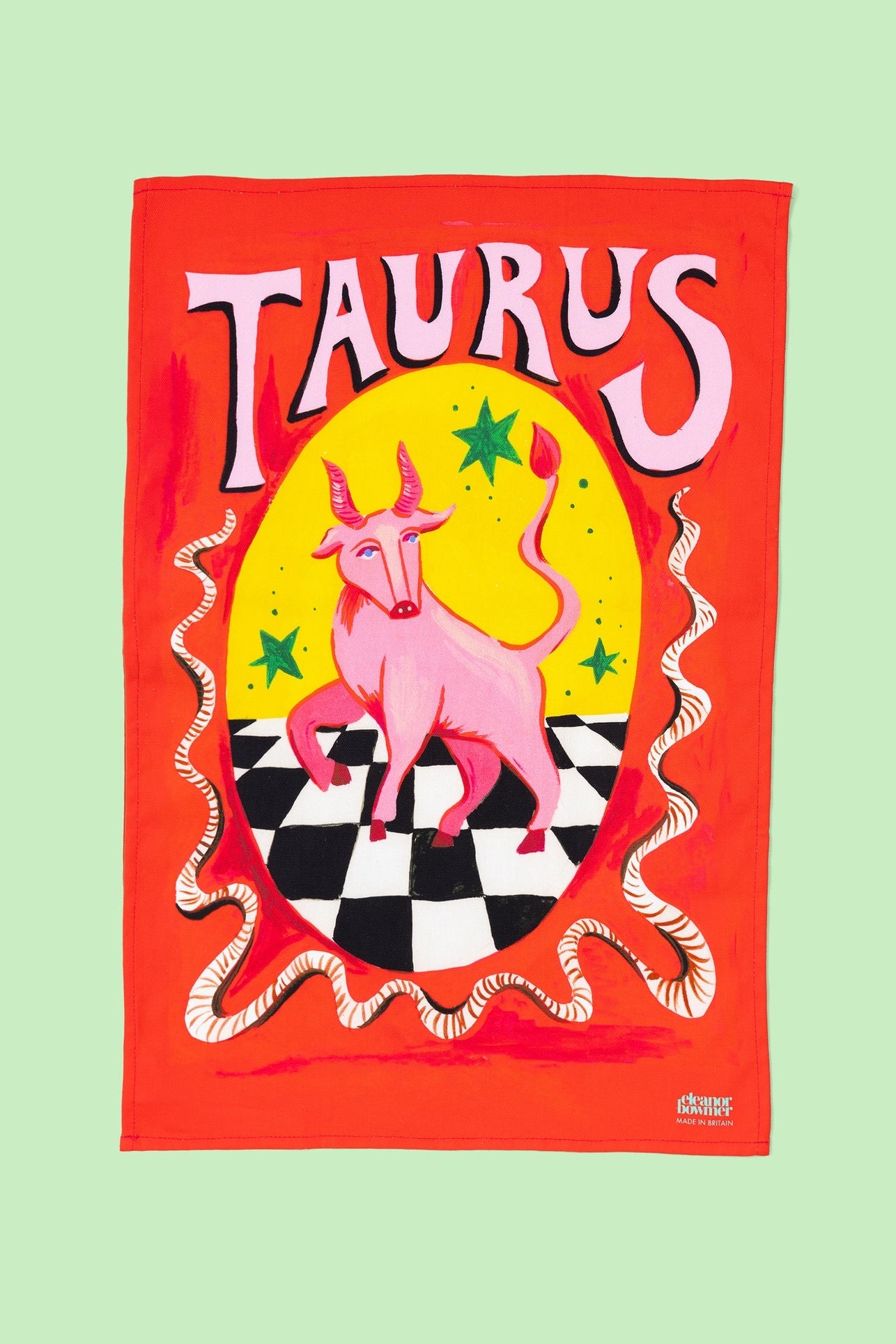 Zodiac Tea Towel (Taurus)