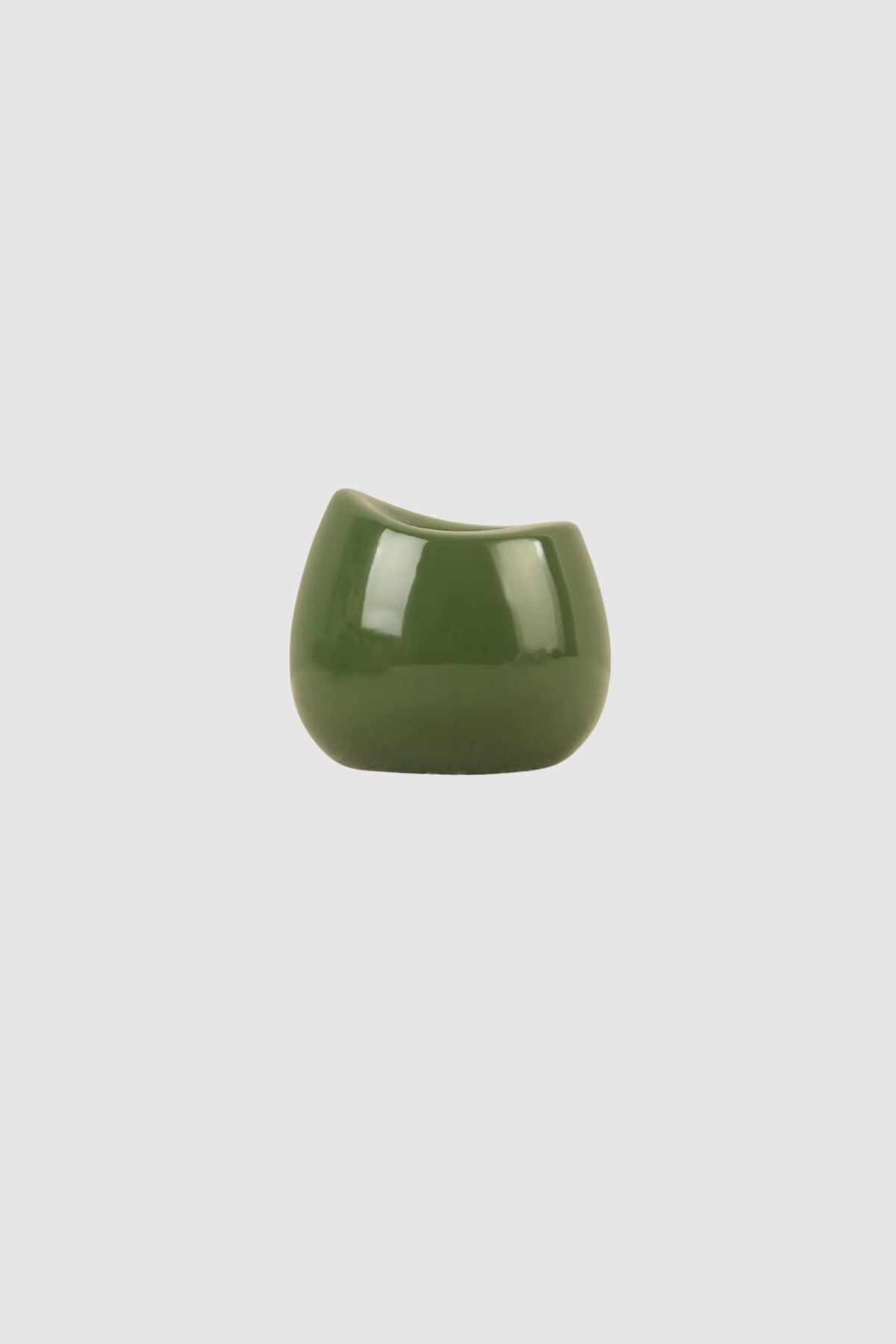 Short Candle Holder (Moss)