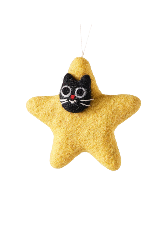 Stella Hanging Felt Ornament