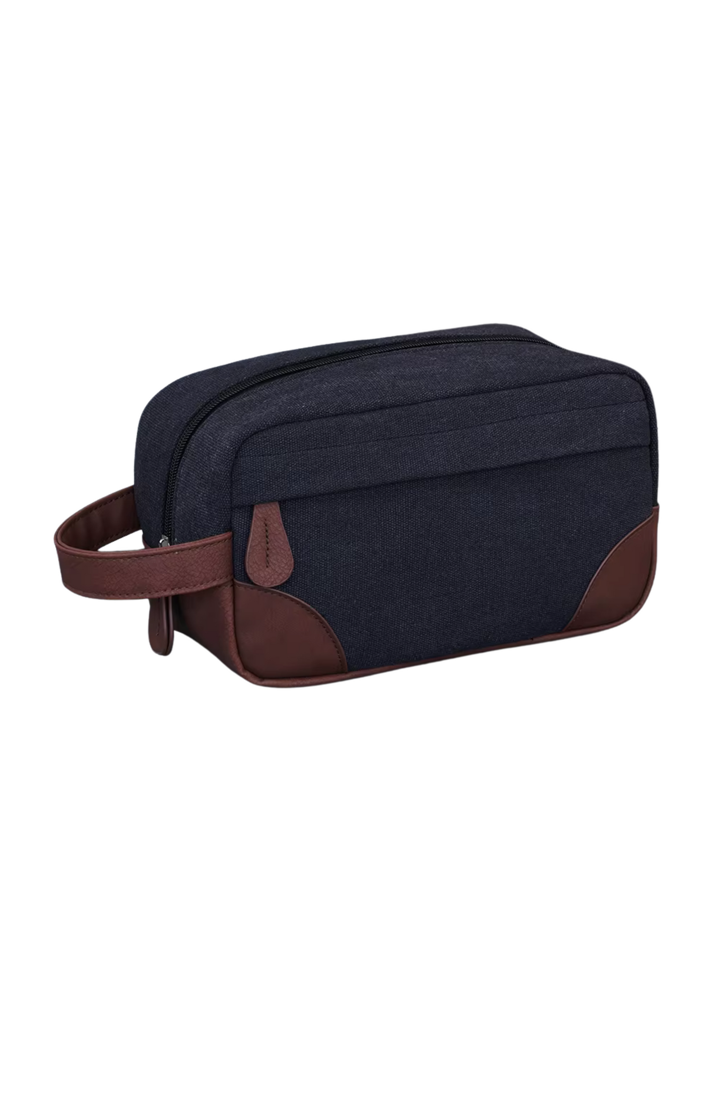 Norman Toiletry Bag (Blk/Tan)