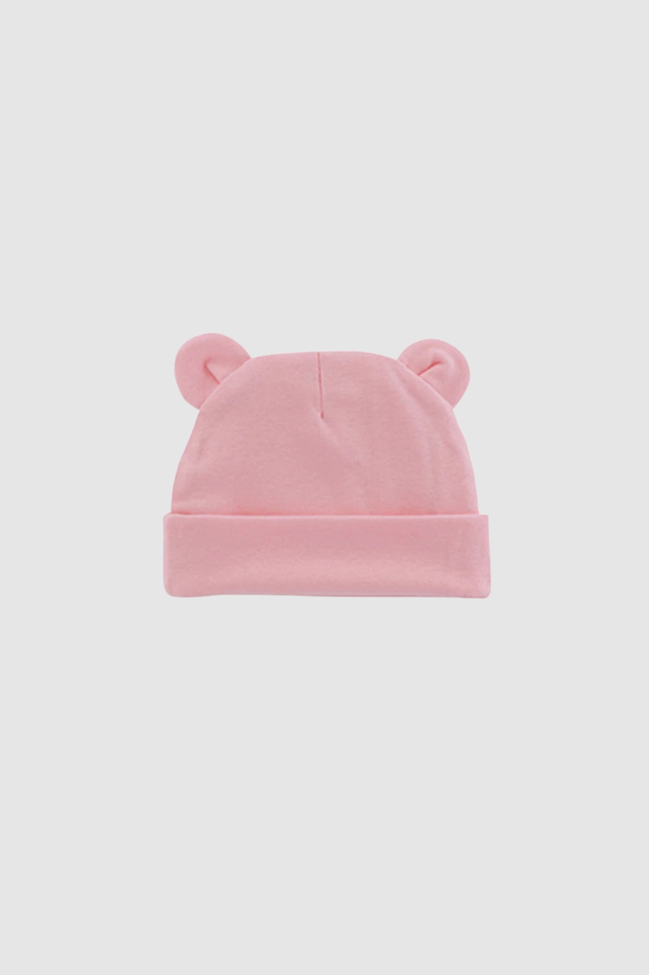 Cotton Baby Bonnet (Pink)