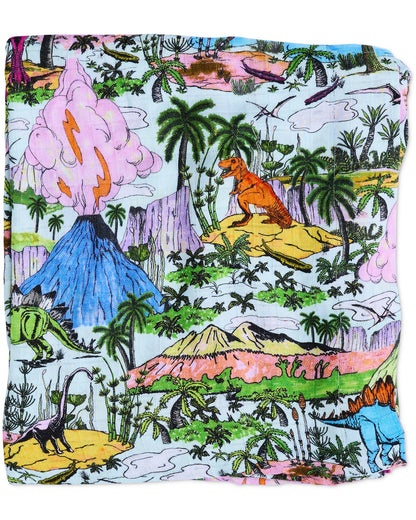 Jurassic Bamboo Swaddle
