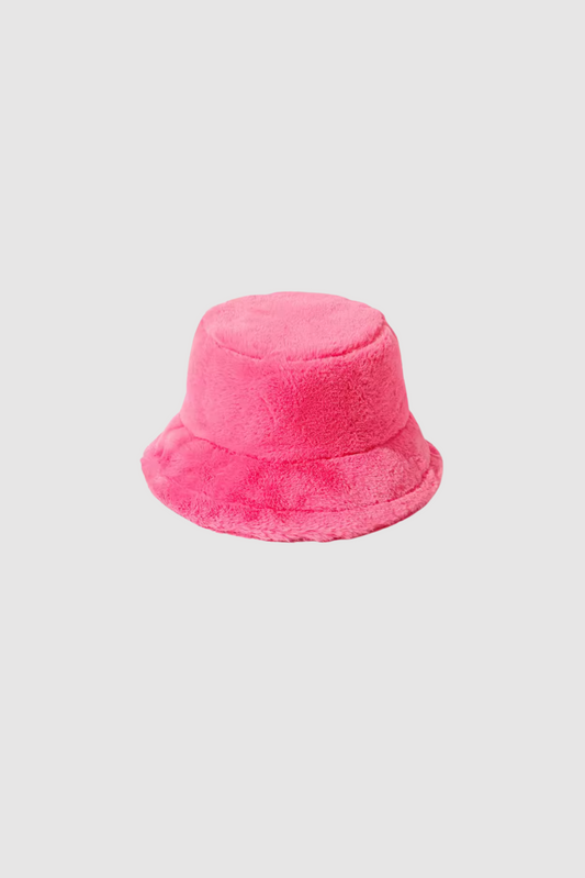 Furry Bucket Hat (Barbie)