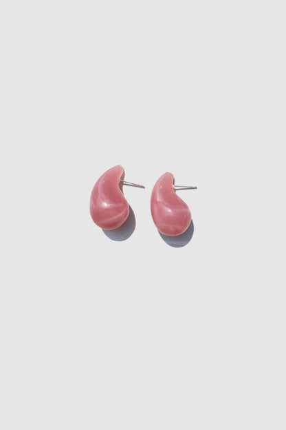 Teardrop Studs (Pink)