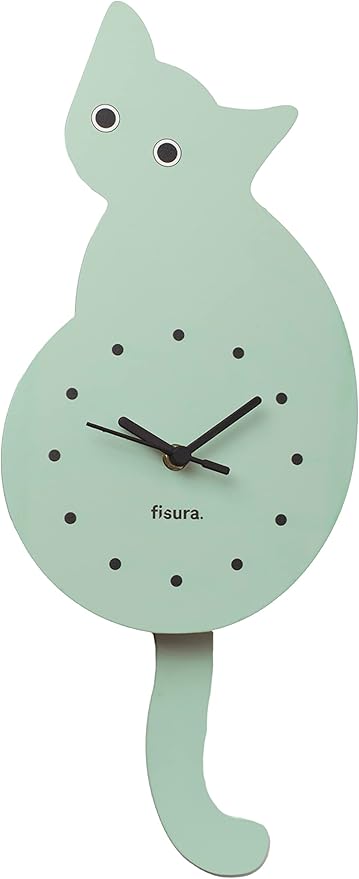 Cat Clock (Mint)