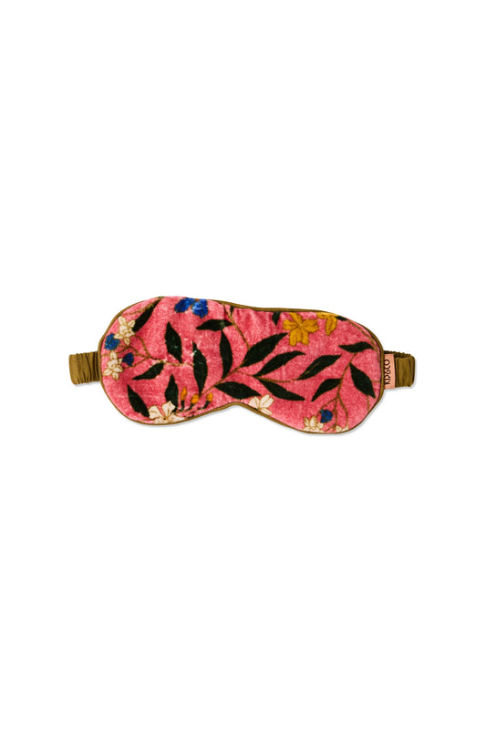 Velvet Eye Mask (Canopy Rose)