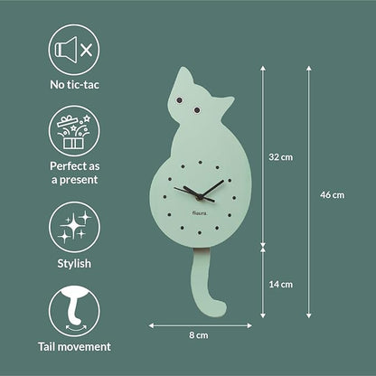 Cat Clock (Mint)