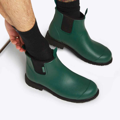 Bobbi Gumboot (Alpine Green & Black)