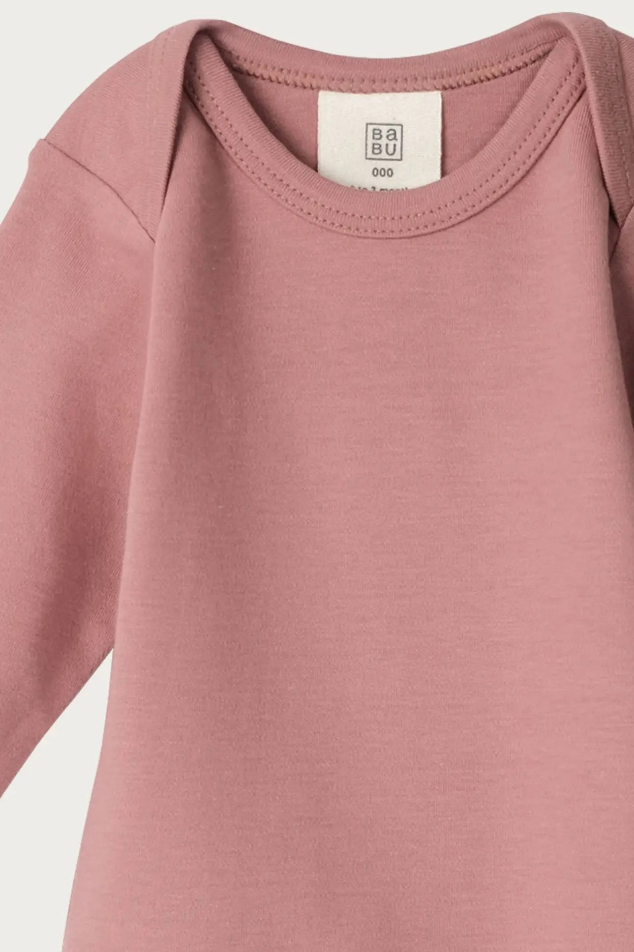 Long Sleeve Bodysuit (Rose)