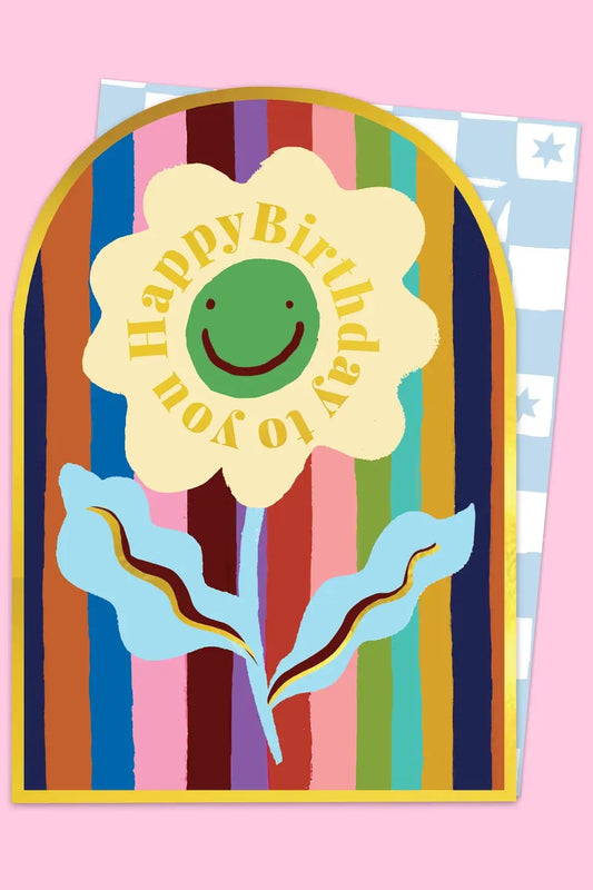Happy Birthday To You Arched Card