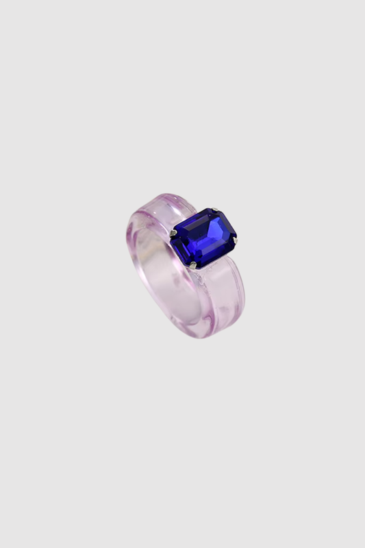 Stone Ring (Pur/Blu)