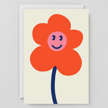 Happy Flower Art Card