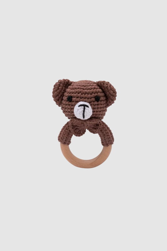 Crochet Rattle (Bear)