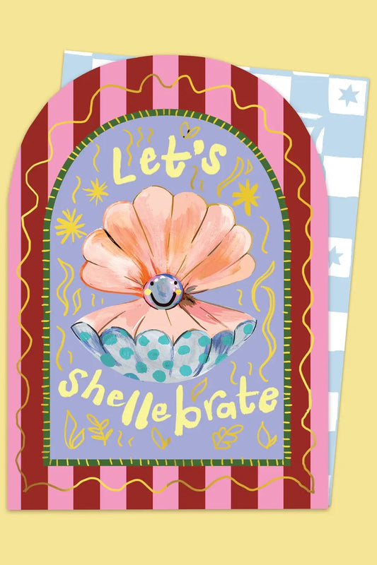 Let's Shellebrate Arched Card
