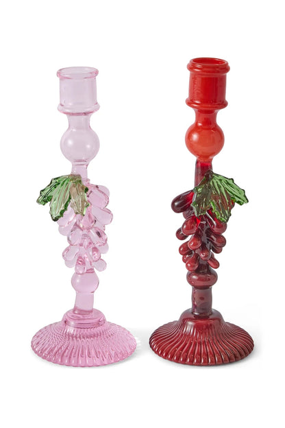 Under the Vine 2pc Candlestick Holders
