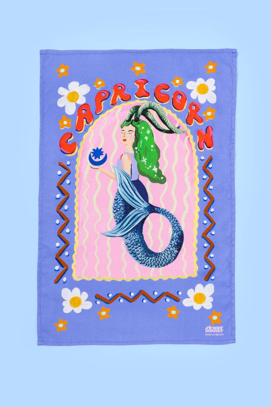 Zodiac Tea Towel (Capricorn)