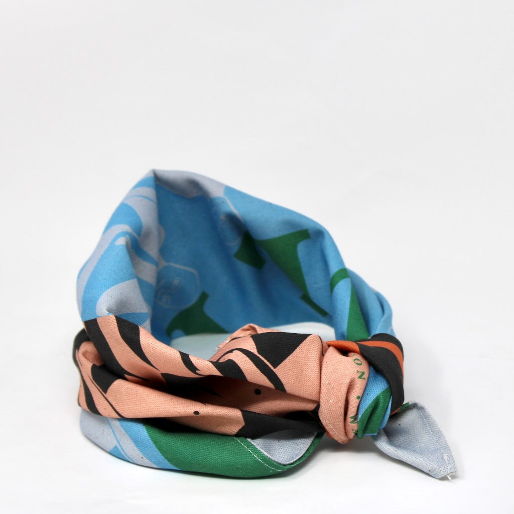 Cotton Bandana Scarf (Dive In)