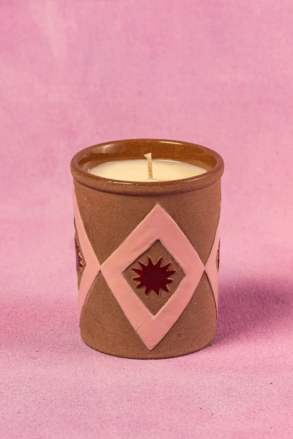 Star Vessel Candle (Peony Tuberose)