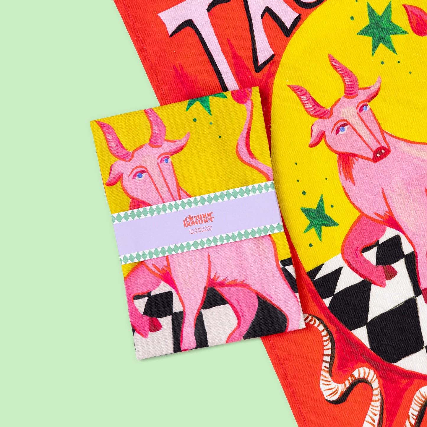 Zodiac Tea Towel (Taurus)