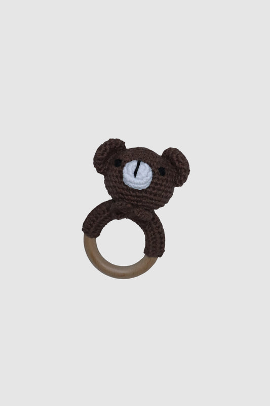 Crochet Rattle (Bear)