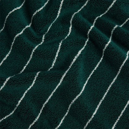 Bath Towel (Hunter Stripes)