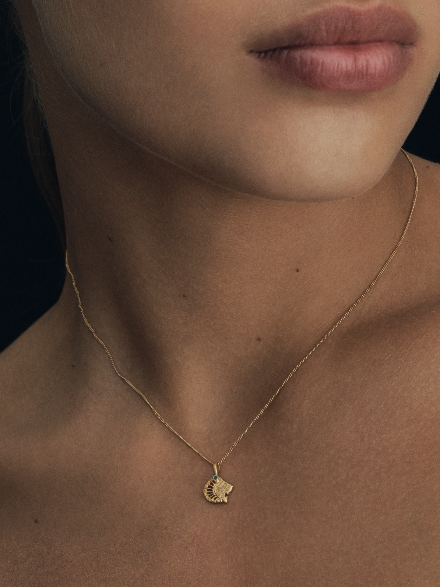 Babylon Small Necklace (Gold Vermeil)