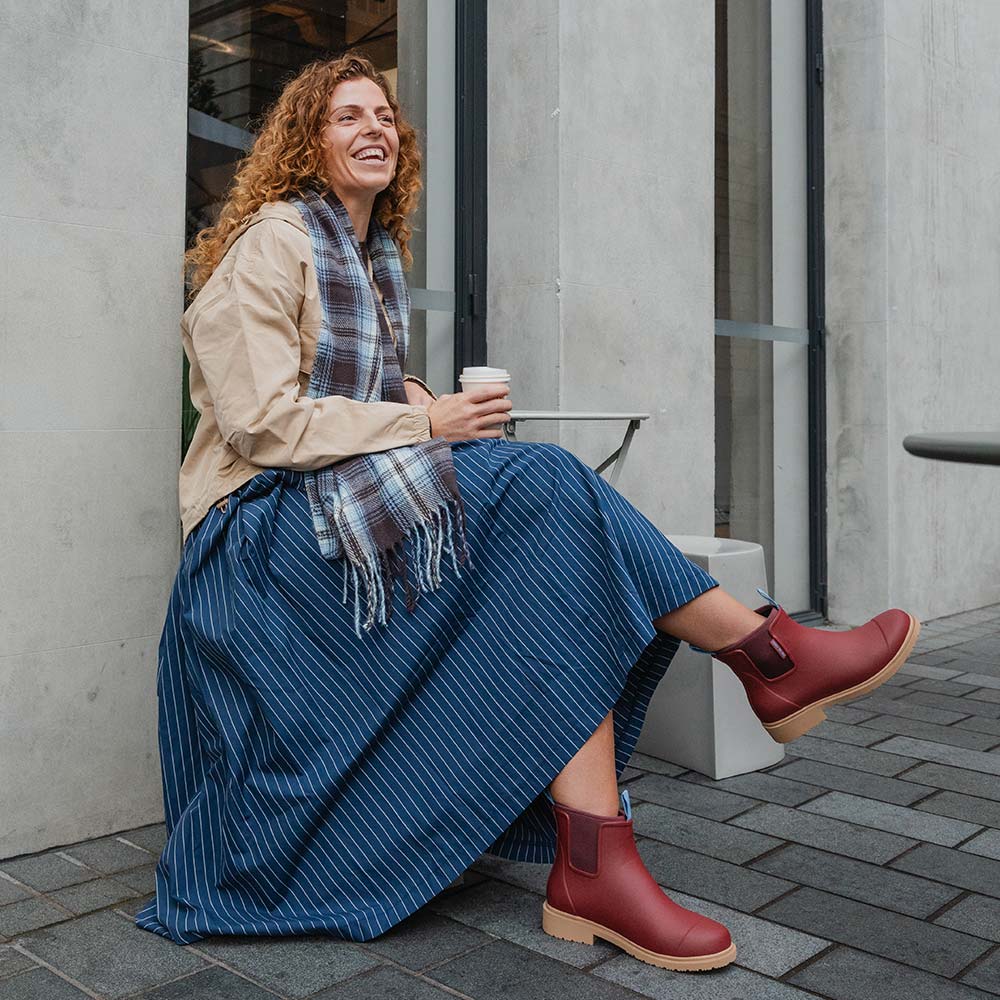 Bobbi Gumboot (Brick Red)