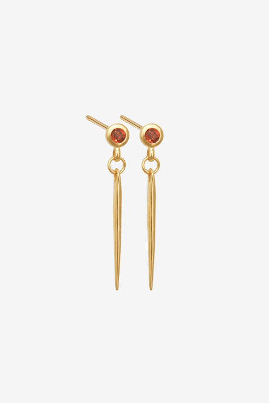 Cinder Earrings (Gold)