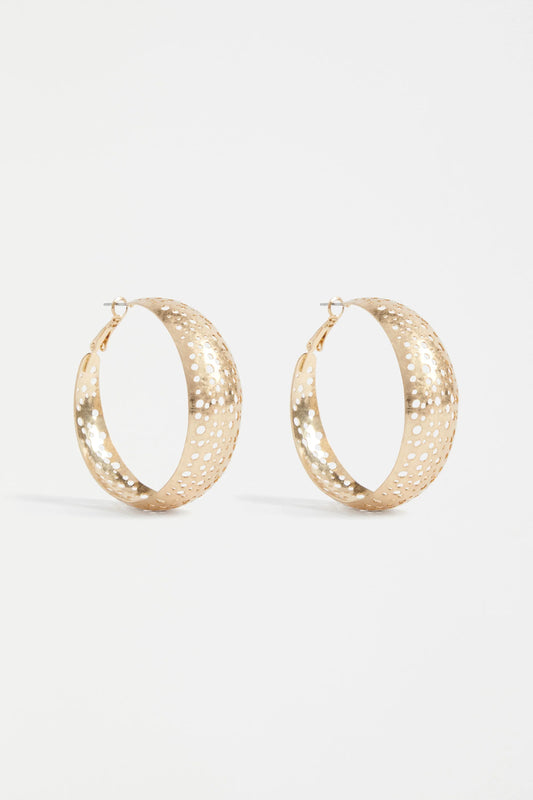 Large Hoop Earring (GOLD Hulle)