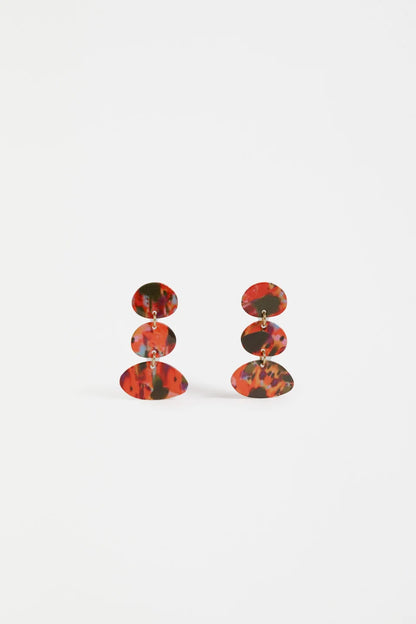 Mestedd Long Stud Earrings