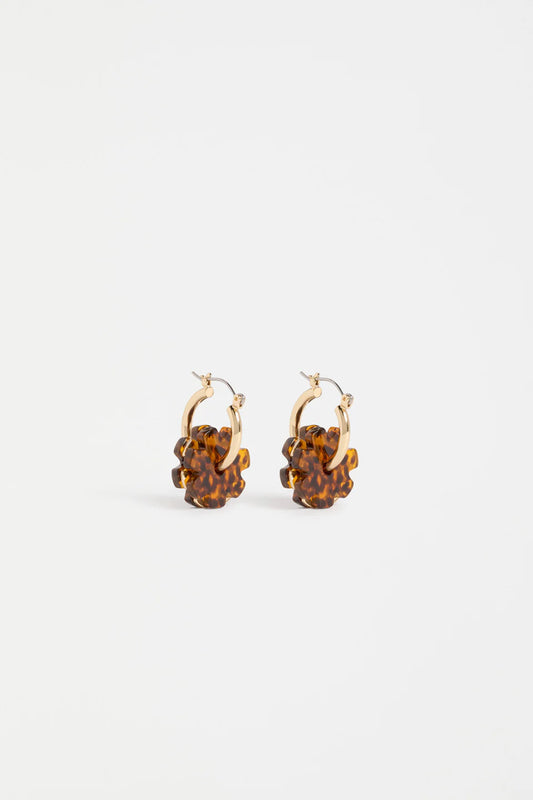 Flakkrin Hoop Earrings (Tort)