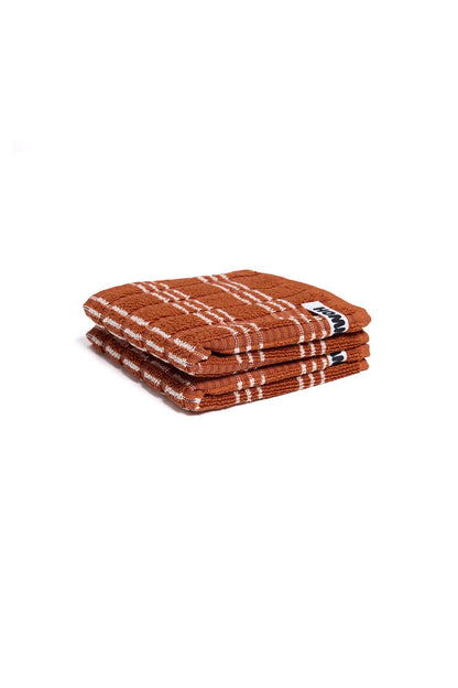 2 Pack Face Washer (Terracotta Multi)