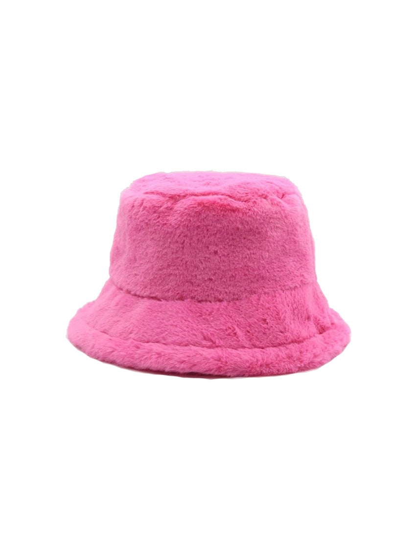 Furry Bucket Hat (Barbie)