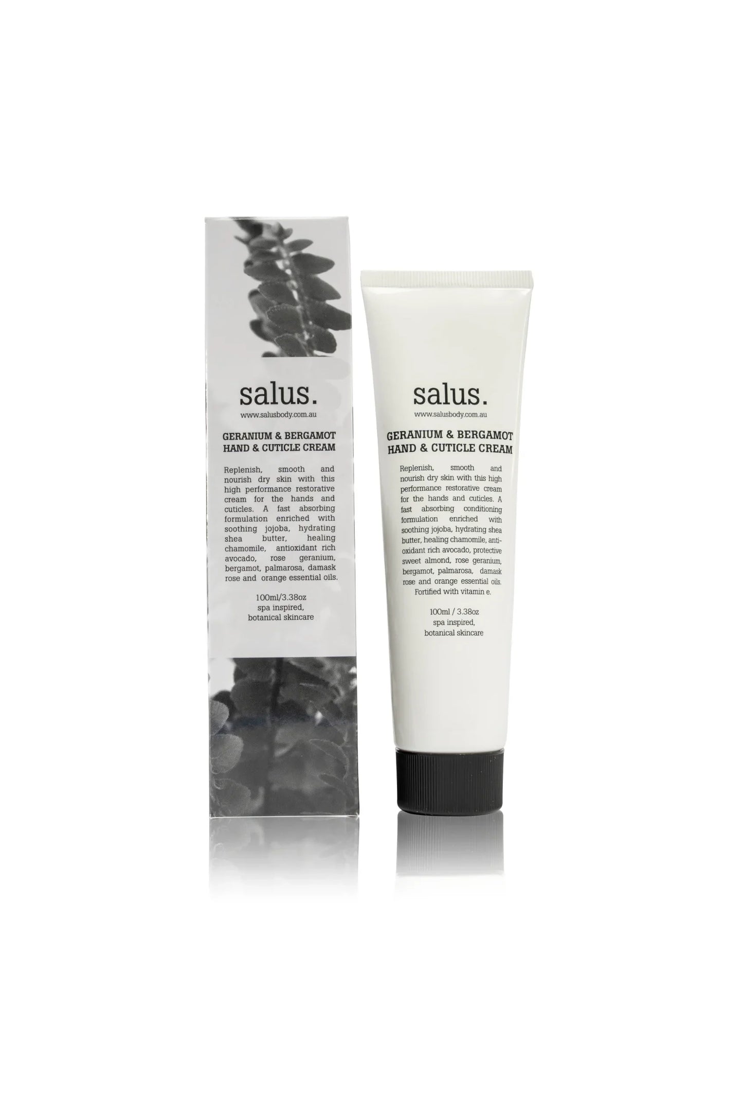 Hand & Cuticle Cream (100ml) Geranium & Bergamot