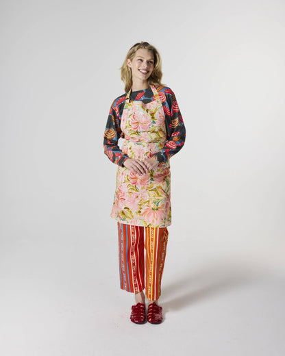 Warm Floral Breeze Apron