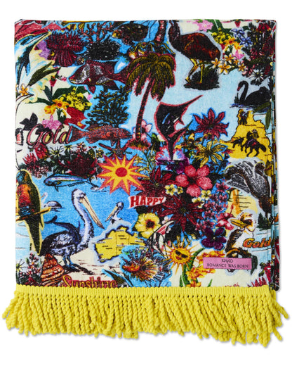 x Romance Was Born Terry Beach Towel