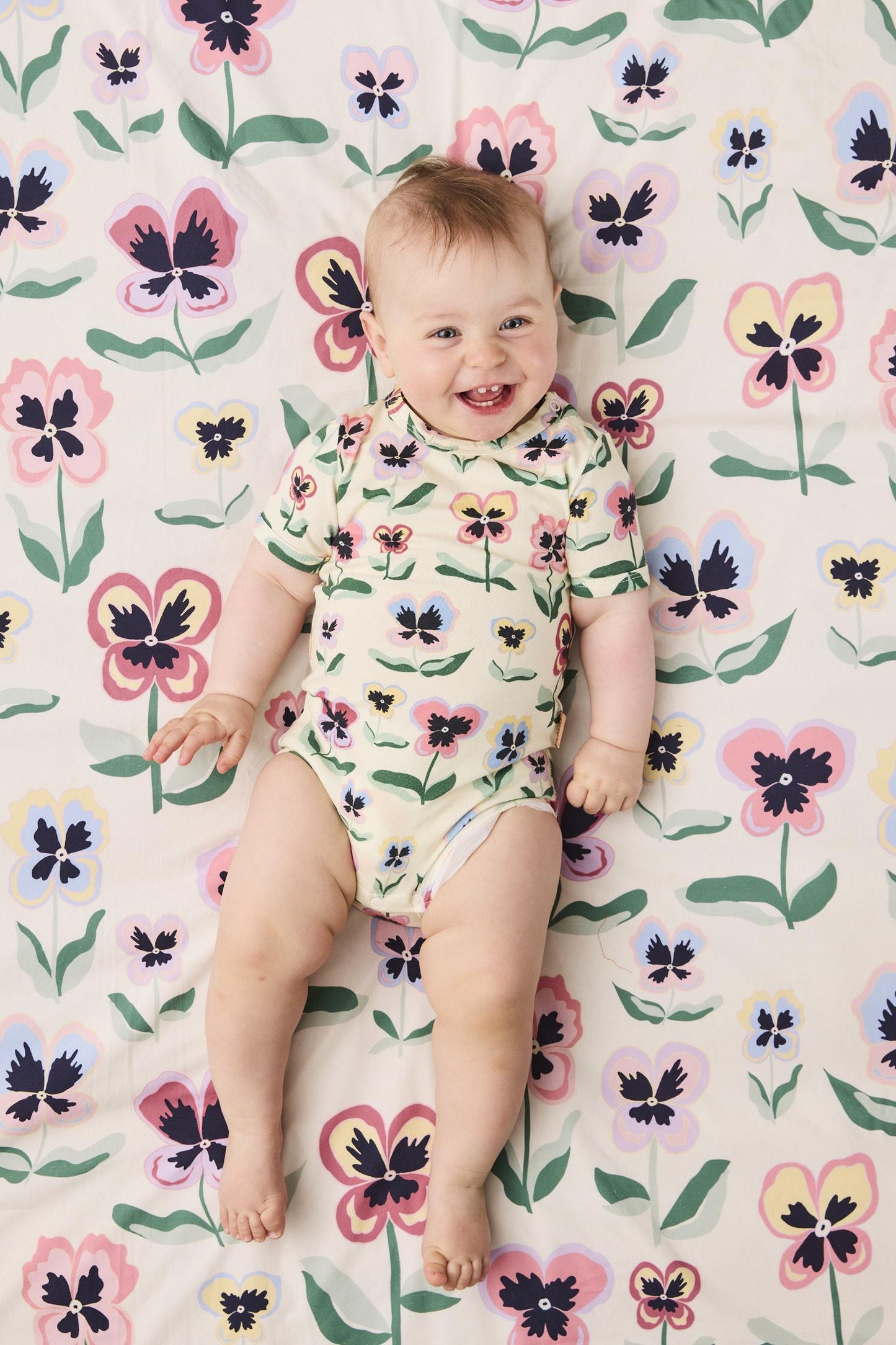 SS Romper (Pretty Pansy)